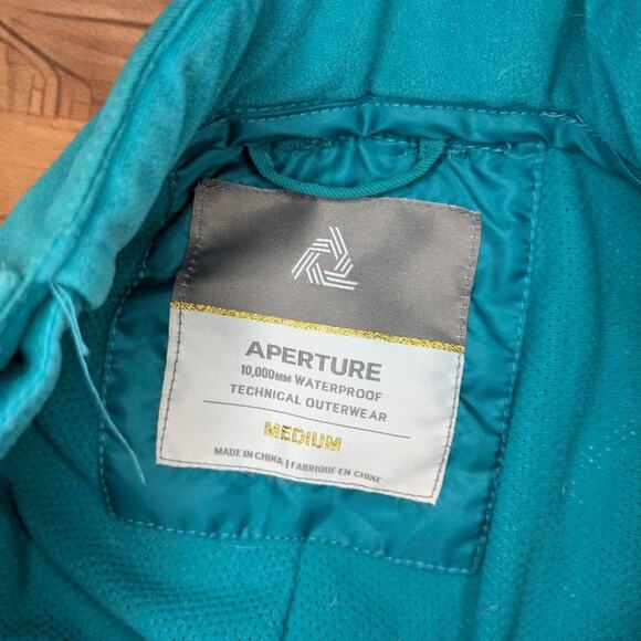 Aperture Teal Green 10K Waterproof Ski Snowboard Pants Size M - Picture 3 of 8